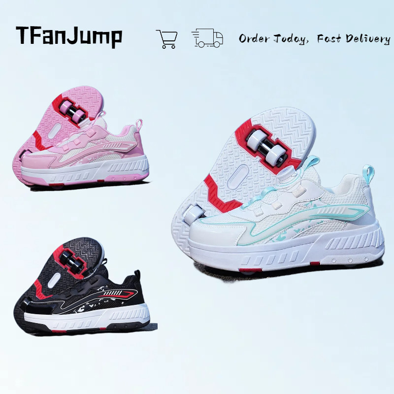 4 Wheel Skates Comfortable Casual Shoes Roller Skates Skate Shoes Retractable Roller Skates For Boys