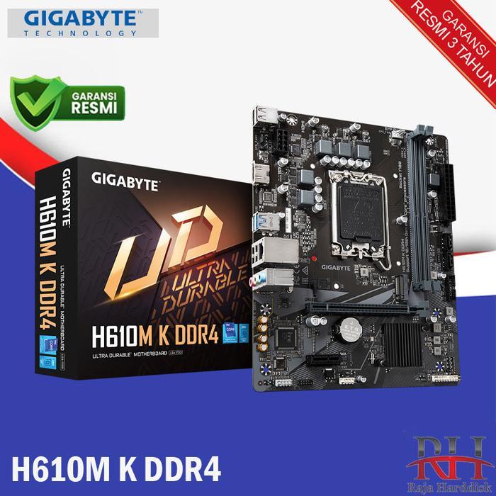 Motherboard GIGABYTE H610M K DDR5 (Intel LGA 1700, Gen12)