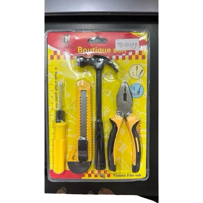 01099 Obeng Set 4pc Palu - Tang - Karter - Obeng