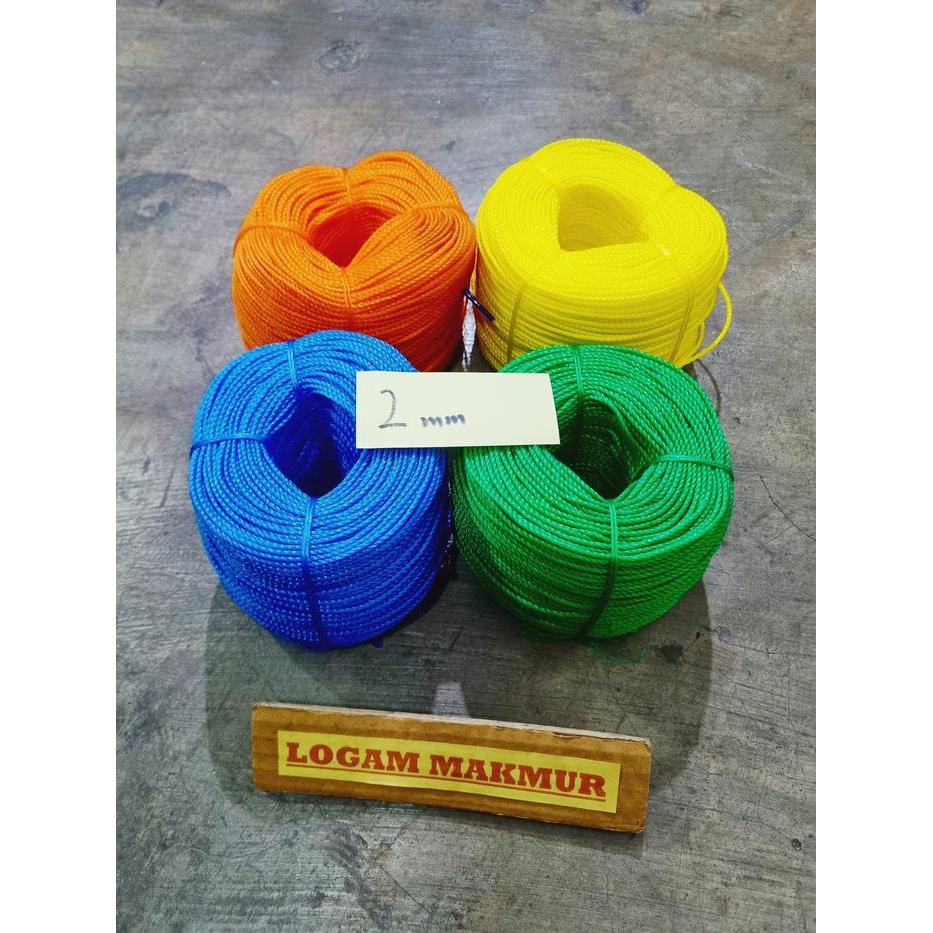 1 ROL 220 METER - TALI TAMPAR PLASTIK 2MM (SEAGULL ORIGINAL)