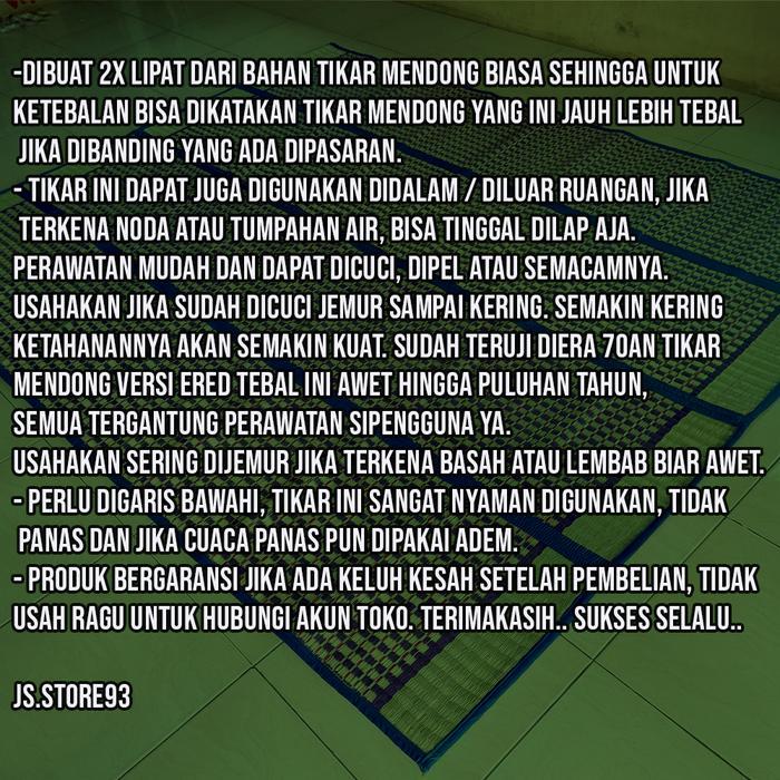 [] Tikar Lantai Lipat Piknik Jumbo Indoor Outdoor Tebal