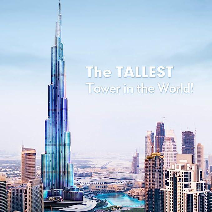 Cubicfun Burj Khalifa Led - 3D Puzzle #Gratisongkir