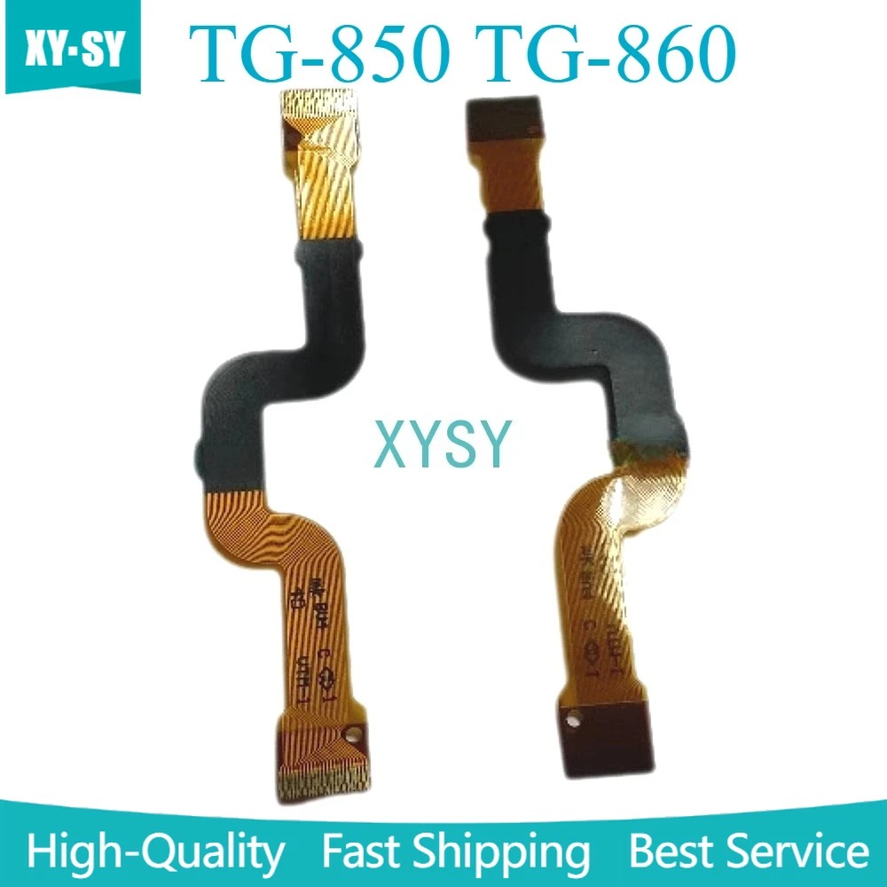 1pcs New for Olympus TG-850 TG-860 TG850 TG860 Shaft Rotating LCD Flex Cable Camera Repair Part