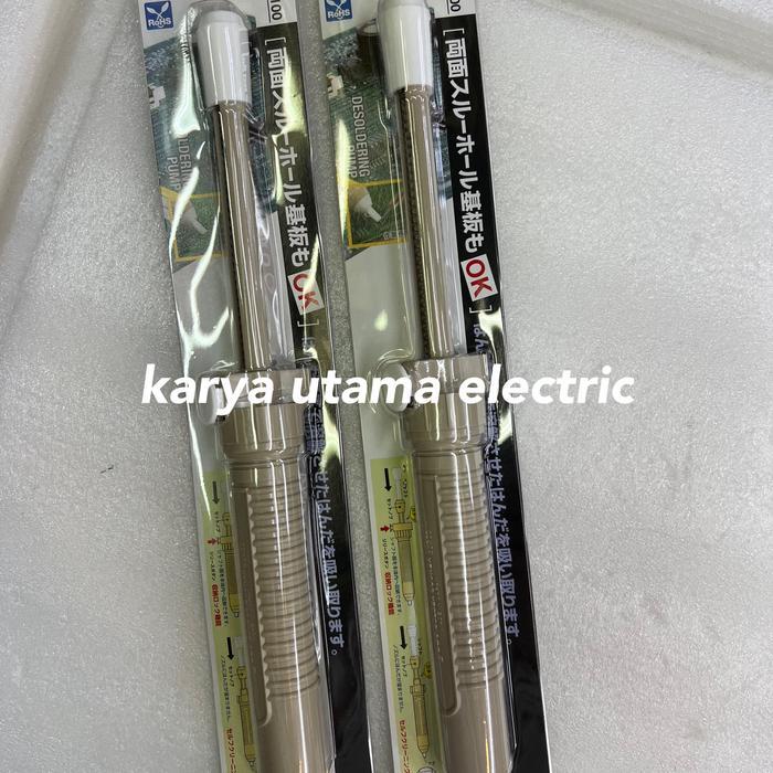 Sedotan Timah Solder Goot Gs 100 Atraktor Pump Solder Goot Gs 100 #Gratisongkir