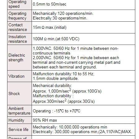 Me-8166 - Limit Switch - Moujen #Gratisongkir