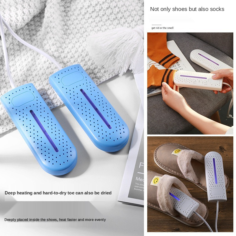 Shoe Dryer Uv Sterilization 220v Shoe Dryer 12w Shoe Rack Heater Dehumidifier Dehumidification Equip