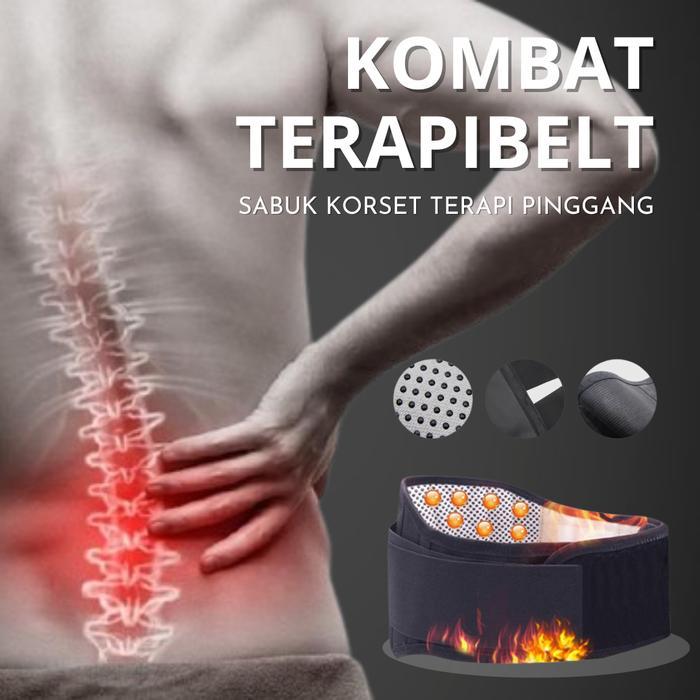 Flash Sale Korset Magnetik Terapi Nyeri Pinggang Pria Wanita - Terapi Kesehatan Pinggang Magnetik