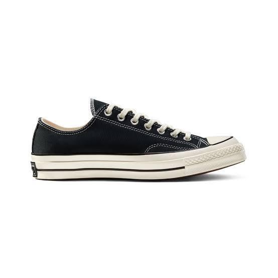 TERBARU Sepatu Converse Chuck Taylor 70 Seventies Ox Black Egret 162058C