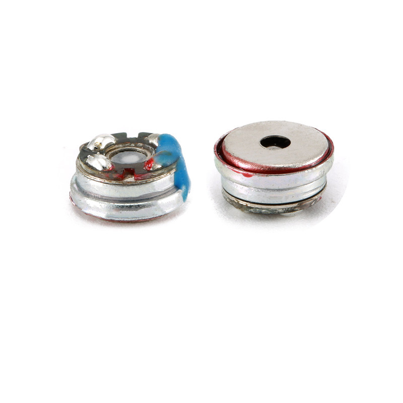 20-20KHz Huayunxin 32ohm 3mW 8mm Cmposite Diaphragm TWS Headphone Parts Metal Earbuds Subwoofer