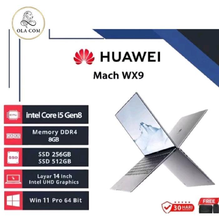 Laptop HUAWEI Mach WX9 Core i5 Gen8 SSD 512GB - Laptop