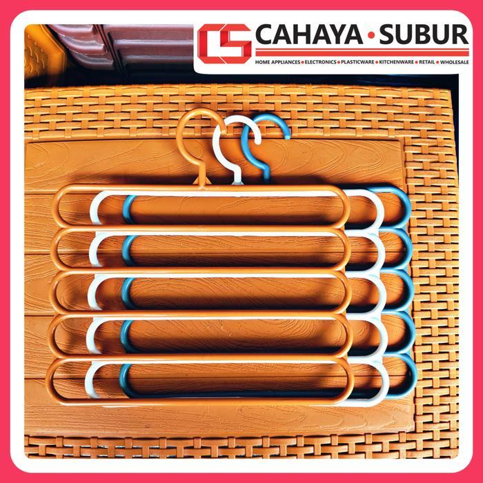 New Gantungan Hijab Harga Satuan Susun 5 Kiara by CJP Original Hanger Jilbab Premium Rumah