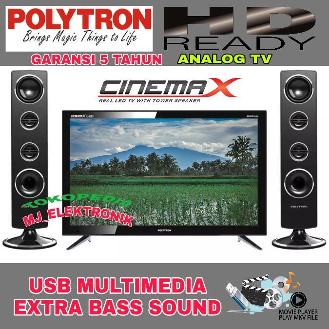 TV LED POLYTRON 24INCH PLD24T8511 CINEMAX