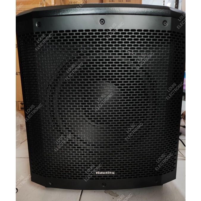 Subwoofer Aktif 12 Inch Subwoofer Karaoke FIDELITY FDT V9 PREMIUM ORIGINAL