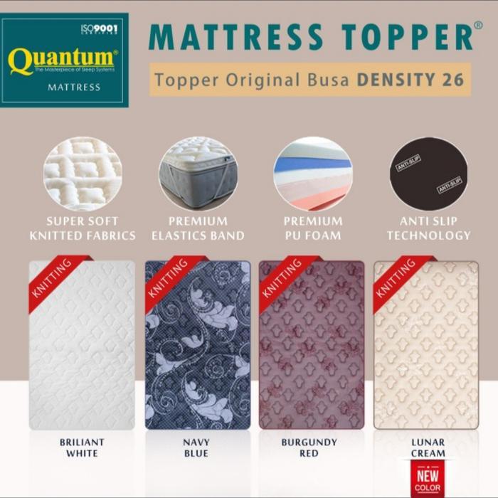 Quantum Matras Topper / pelapis kasur springbed / matras protektor