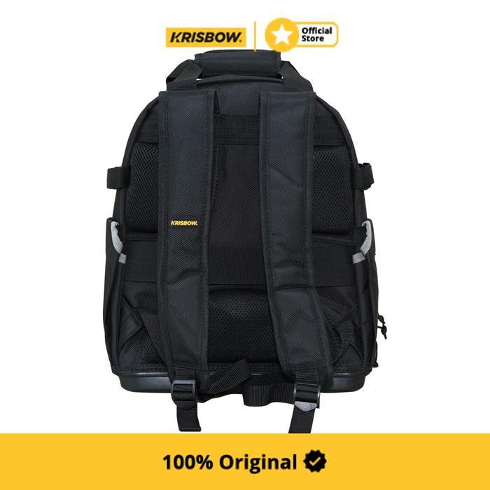 Krisbow 22 Ltr Tas Ransel Perkakas Lrbp22 - Hitam Tool Bag Tool Pouch