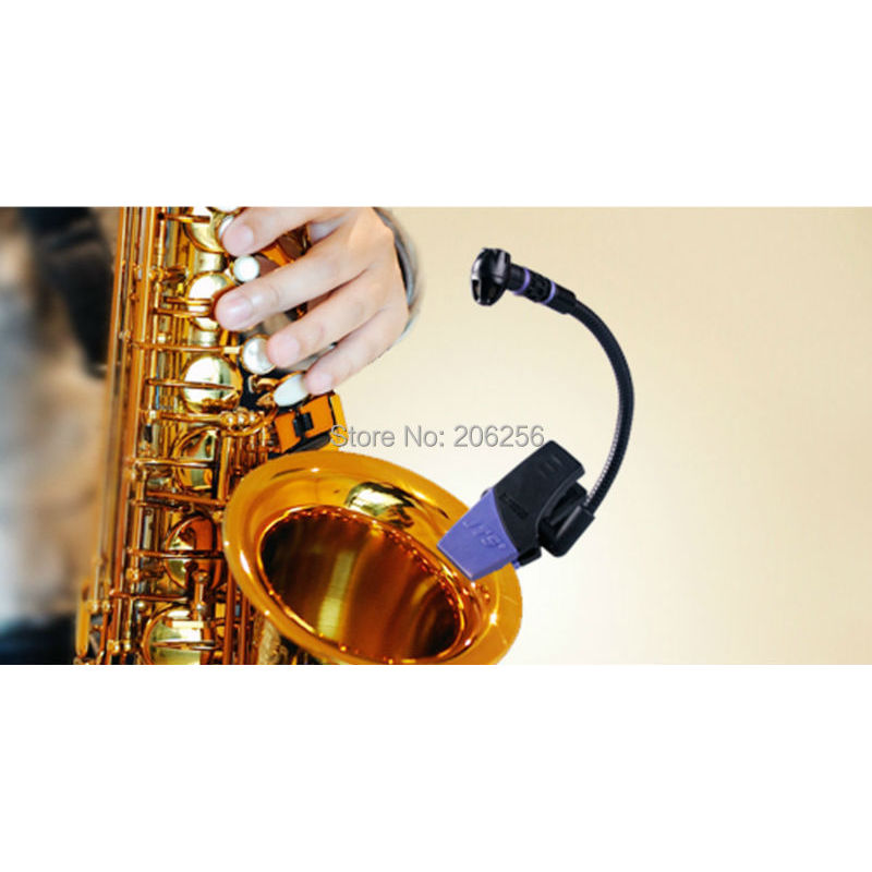 JTS CX-508 Condenser Winds Microphone For saxophone brass woodwind instruments Microphone clip on
