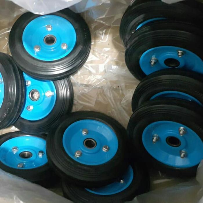 Roda Troli 6" Inch Ban Karet Roda Karet Troli 6" Inch