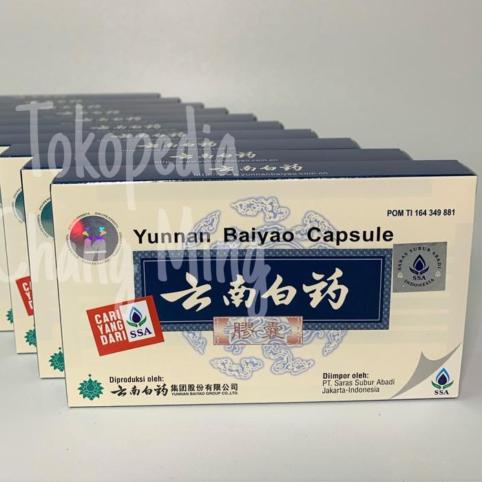 Yunnan Baiyao - Yunan Paiyo - Kapsul - Capsule ( Dari Pt.Ssa ) Murah