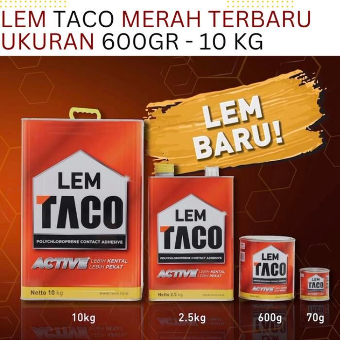 Taco Lem Kuning Active / Lem Kuning Serbaguna / Lem Kuning Taco Gratis Ongkir