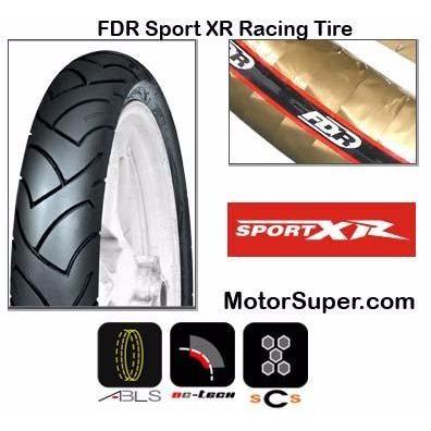 BAN FDR SPORT XR SOFT COMPOUND 90/80-14 R TIRE