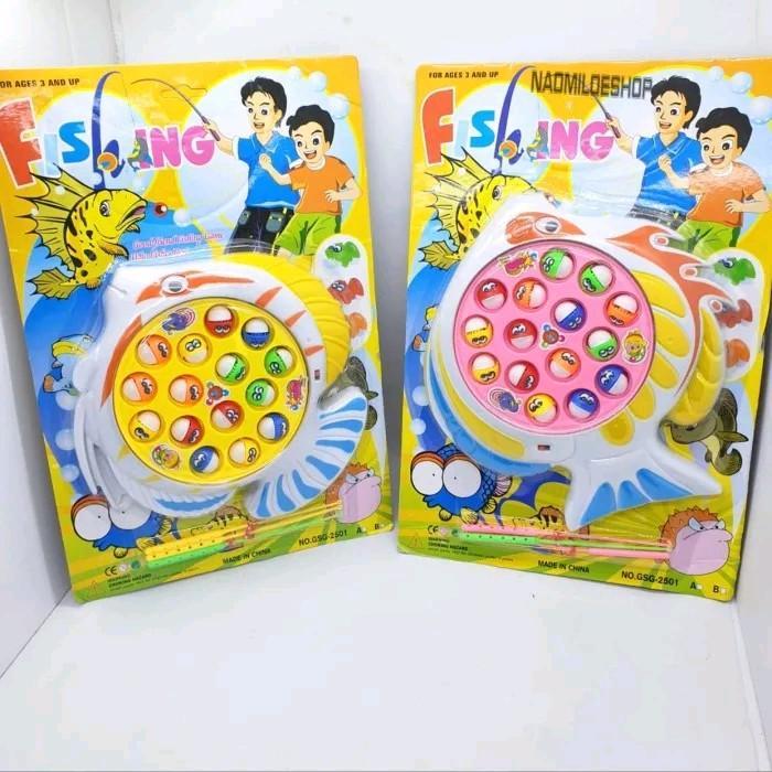 ` jumbo mainan pancingan ikan fishing game mancing ikan bentuk fish