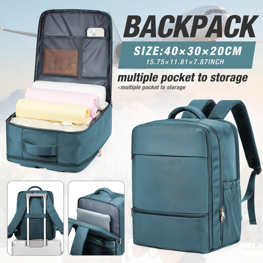 Ryanair Backpack 40x30x20 Cabin Bag Travel Backpack for Men Women Hand Luggage Laptop BackpackIncase