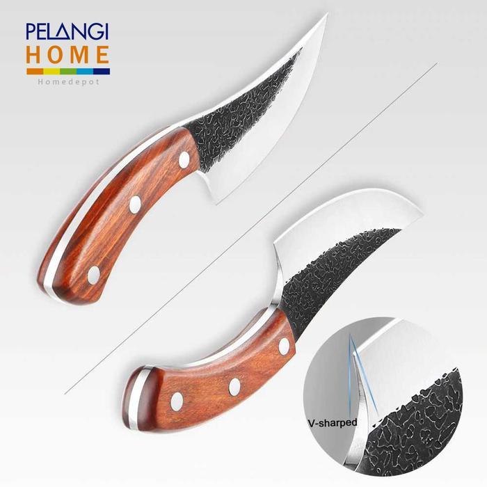 PISAU DAPUR CHEF KNIFE CARBON STAINLESS STEEL XITUO 5 INCH