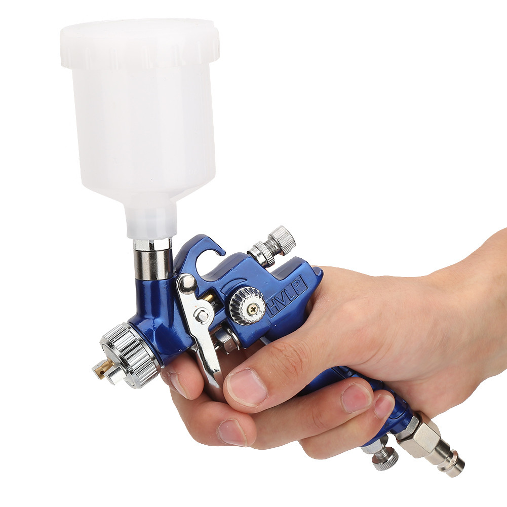 Furniture Spray Gun Gravity Car Spray Gun Oil Painting Pneumatic European Type Connector Oil Paint
