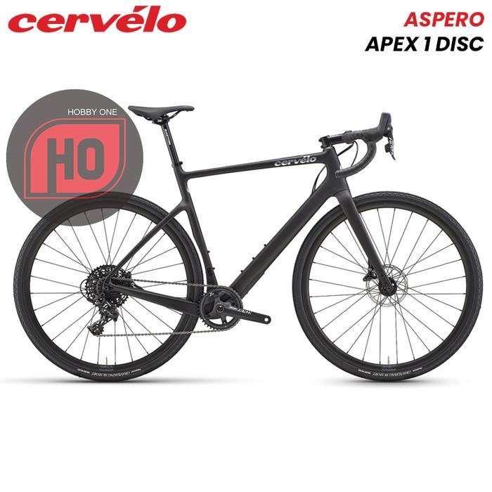 CERVELO ASPERO APEX 1 DISC SATIN BLACK - FULL BIKE GRAVEL