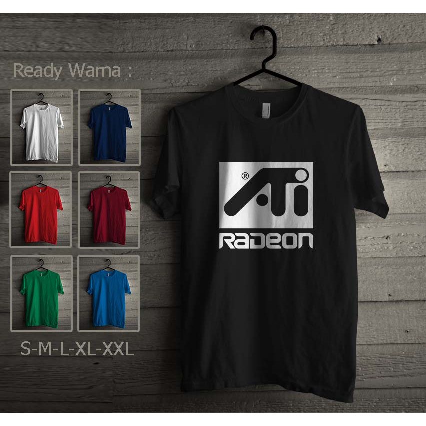Kaos ATI Radeon Logo Kaos Distro