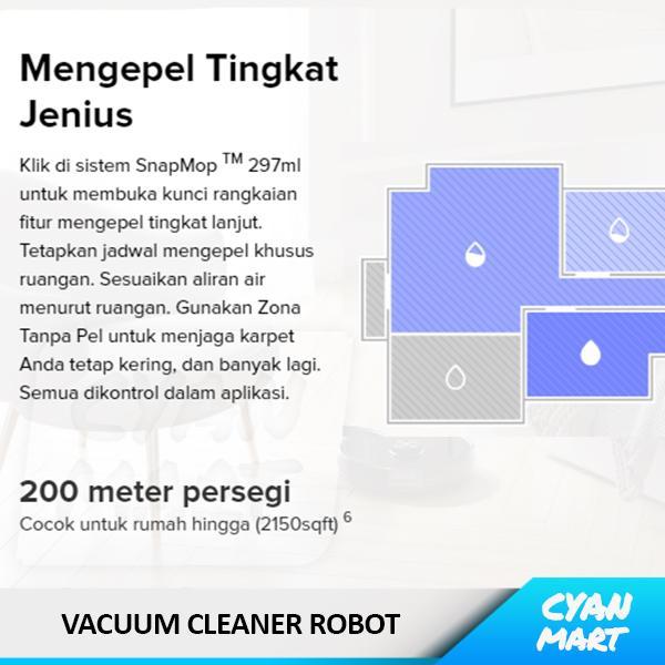 Mesin Penyedot Debu Pel Otomatis Roborock Robot Vacuum & Mop - S6 VmaX