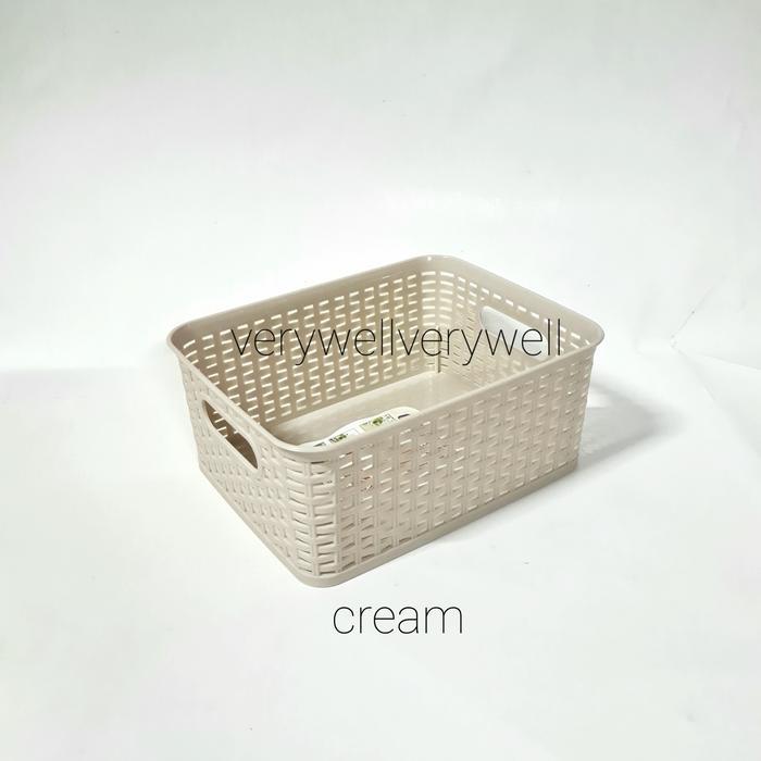 Asvita BK 283 keranjang basket plastik segi manhattan