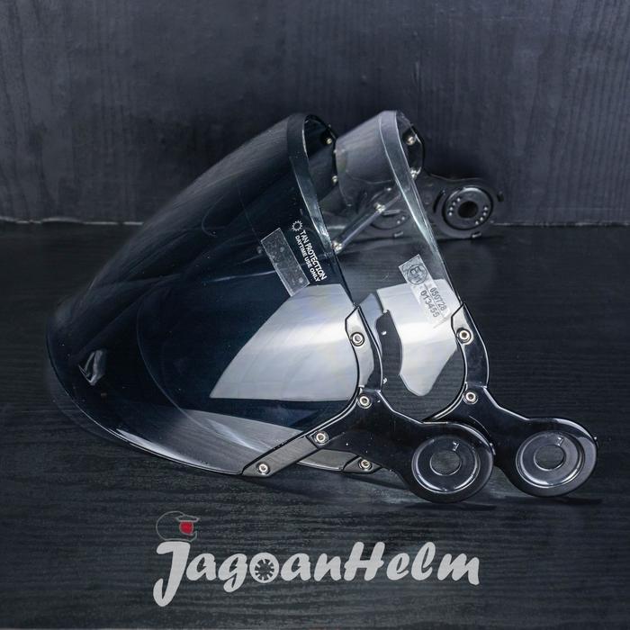 VISOR SMK RETRO JET ORIGINAL KACA HELM SMK - Motorcycle