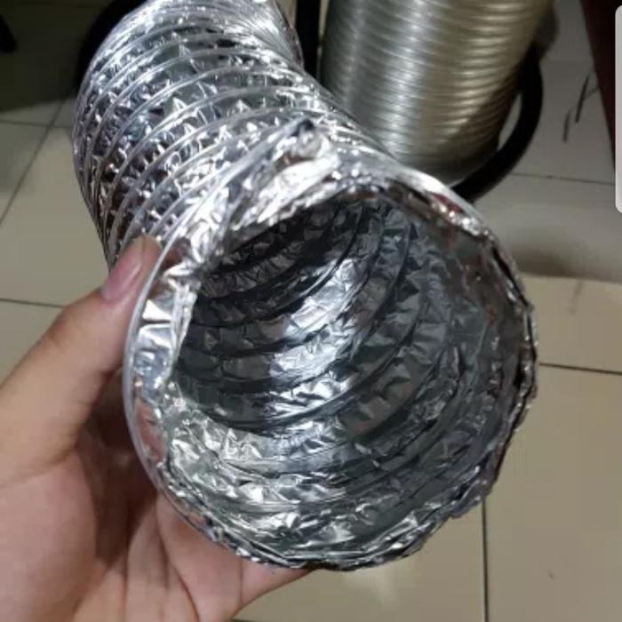 paket Flexible ducting 12 inch ( 5 meter )
