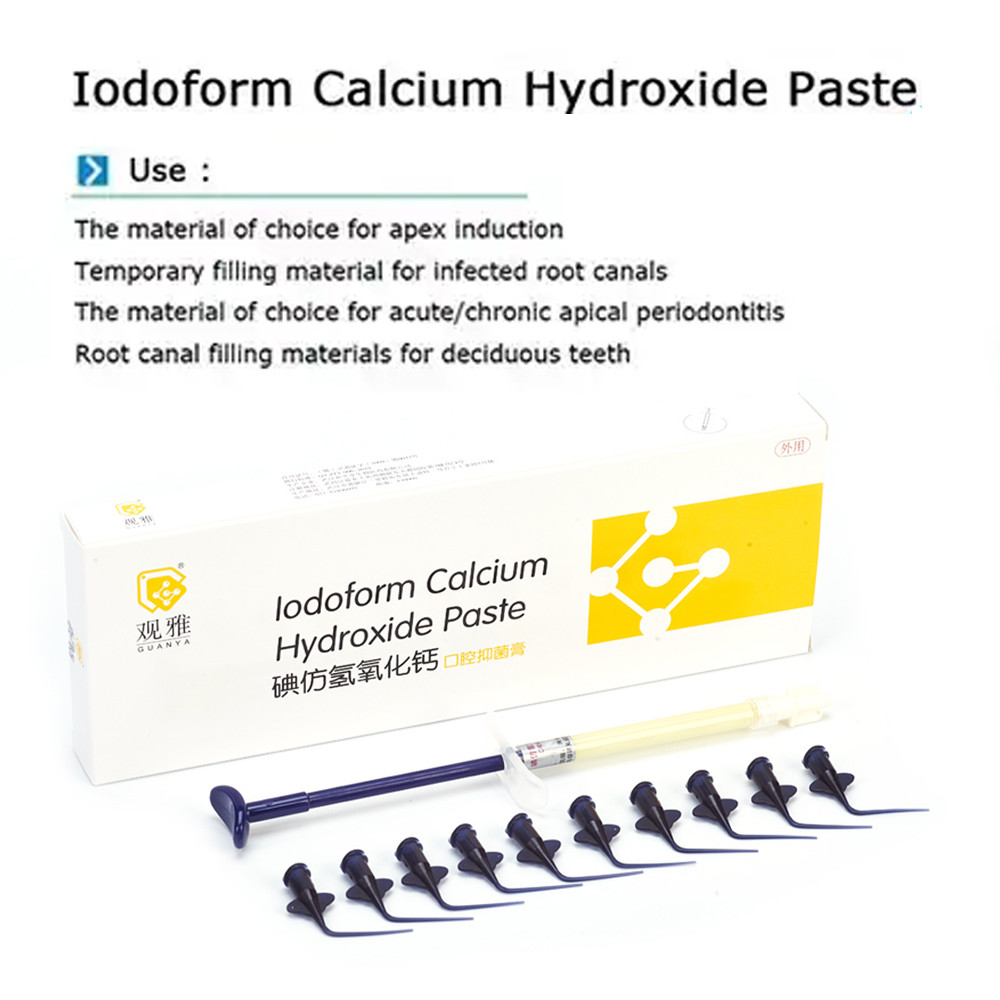 Dental Material Iodoform Calcium Hydroxide Paste Root canal