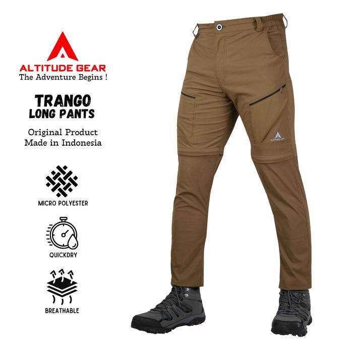 Eiger Summit Gear - Altitude Gear Celana Gunung Sambung Quickdry Trango Series - Celana Hiking Pria