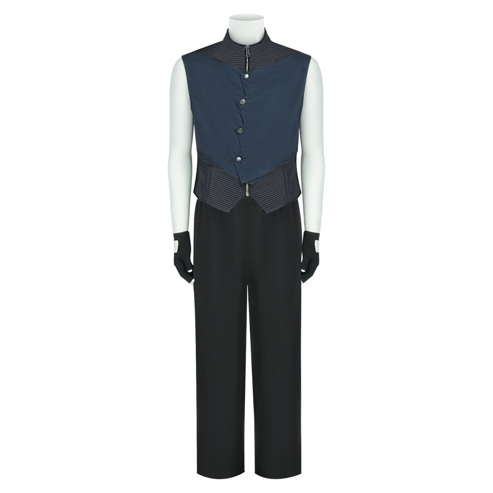 4Pcs Hot Game Dmc5 Cosplay Vergil Costume Nelo Complete Outfit With Boots Halloween Carnival Men