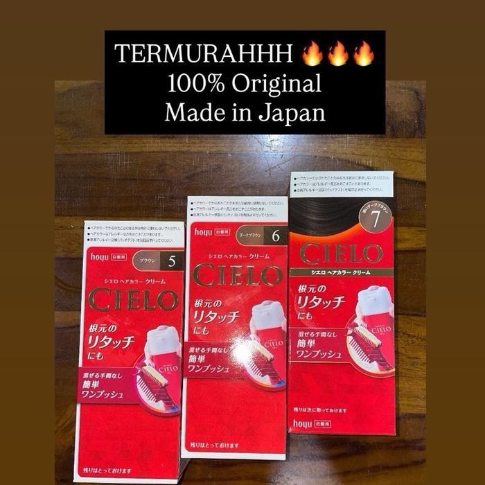 Cielo Hoyu Hair Color Original Japan Pewarna Rambut