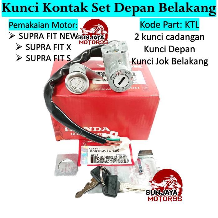 "New" Kunci Kontak Supra FIT New - Supra Fit Jumbo Kode Part : KTL Accessories Motor Anak Jok