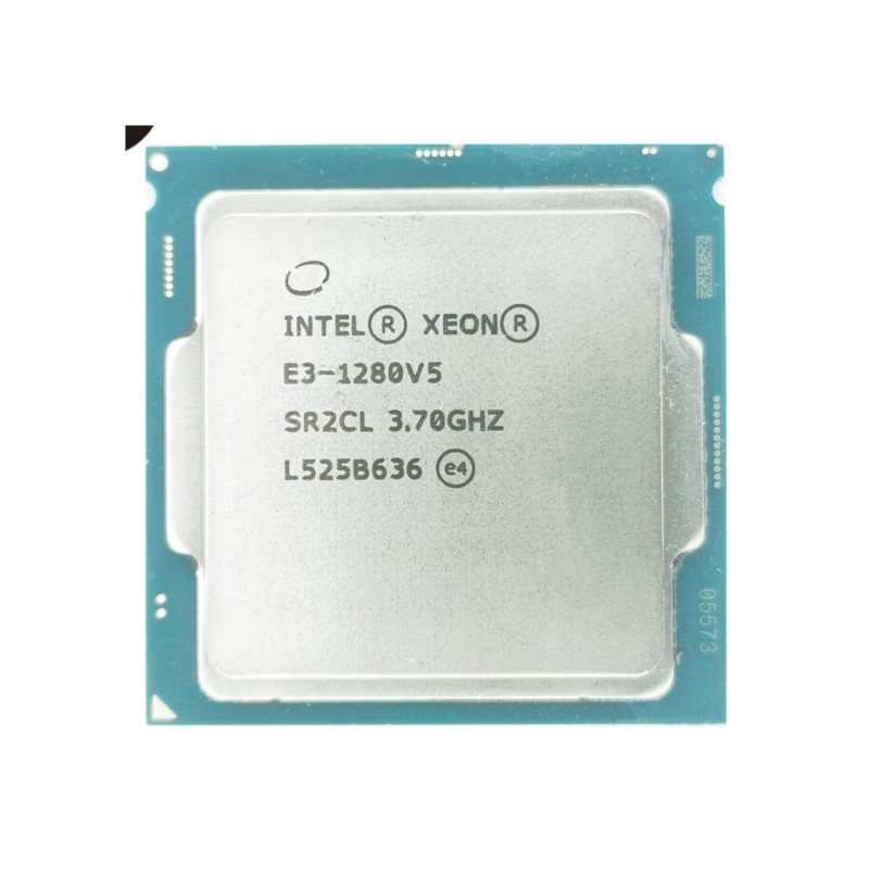 Used Intel Xeon E3-1280 v5 E3 1280v5 E3 1280 v5 Quad-Core Eight-Thread 3.7 GHz 80W CPU Processor LGA