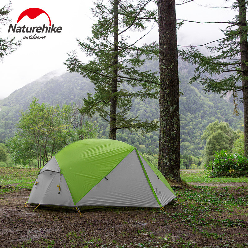 Naturehike Mongar 2 Tent, 2 Person Camping Tent Outdoor Ultralight 2 Man Camping Tents Vestibule