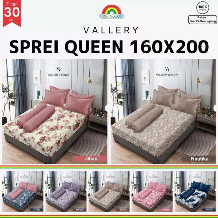 Turu - Sprei Fitted Queen T30 (160X200) Tinggi 30