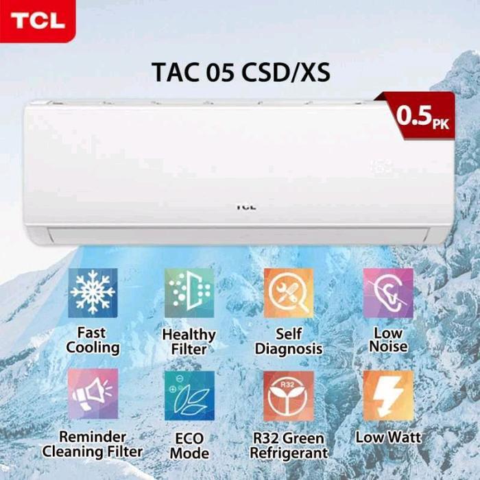 AC TCL 1/2 PK 0.5 PK Low Watt 330 Watt TAC 05CSD XSS - UNIT SAJA