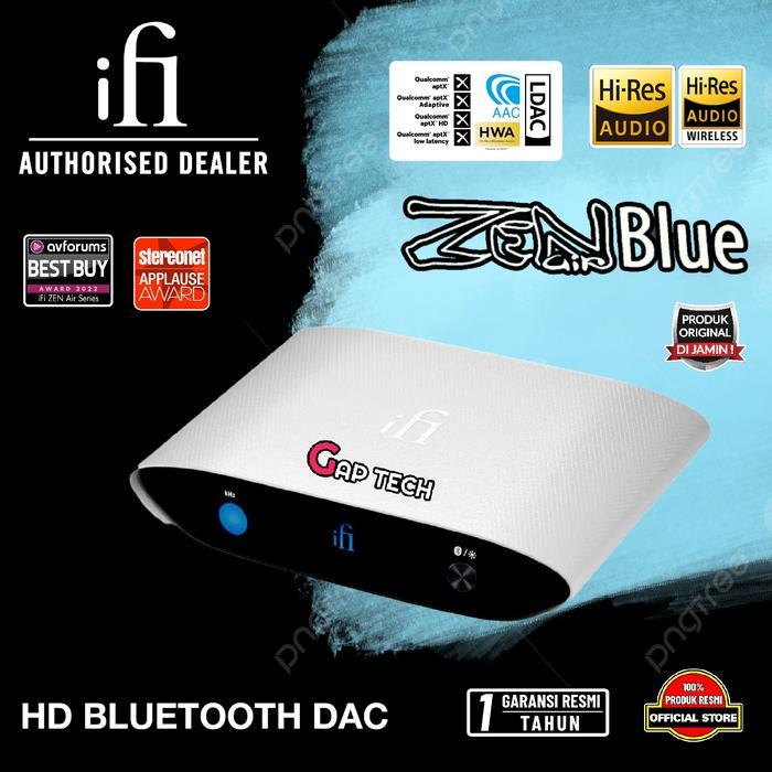 iFi Audio ZEN Air Blue Hi-Res Desktop Bluetooth Audio Receiver