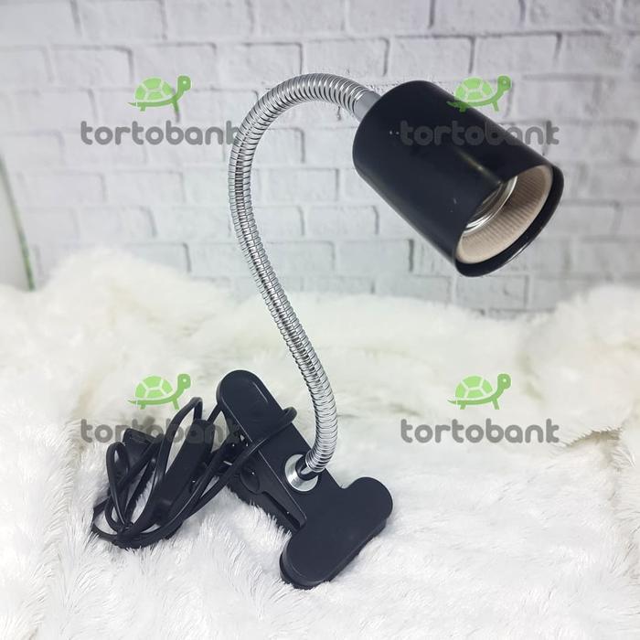 Fitting Lampu Jepit - Fitting Jepit Anti Leleh - Fitting Lampu Reptil Pasti Ori