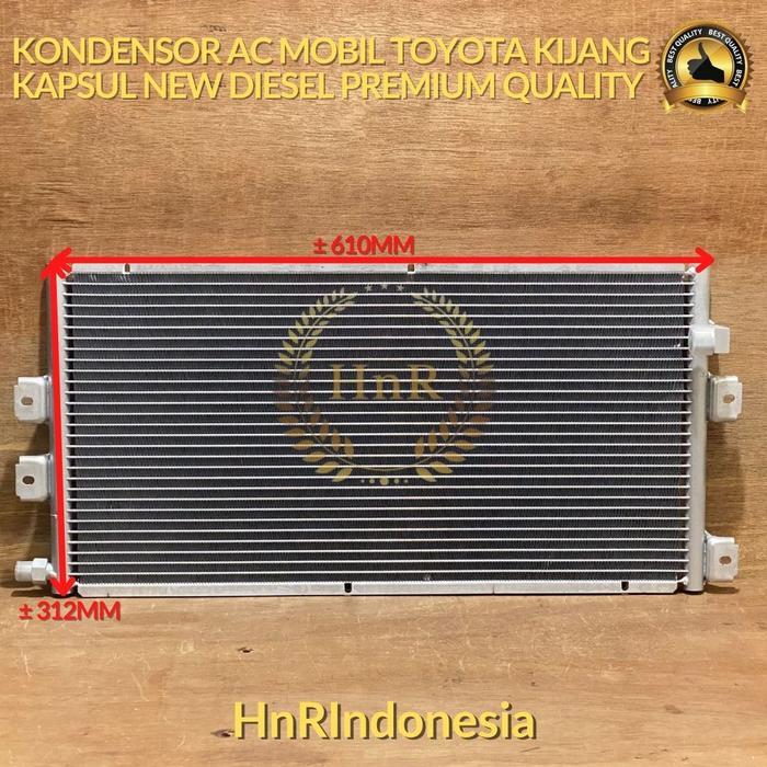 Kondensor Ac Mobil Toyota Kijang Kapsul New Diesel Condensor Premium Quality