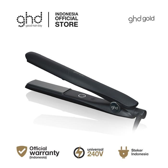ORIGINAL ghd Gold Styler in Black - Catokan Pelurus Rambut Premium Hair Straightener