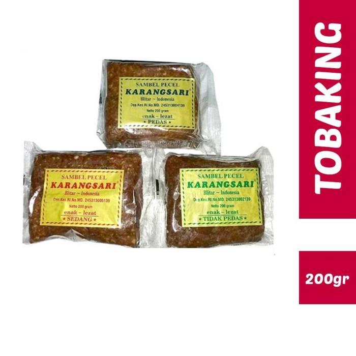 "New" Sambel Pecel Karangsari Blitar 200gr Bumbu Pecel