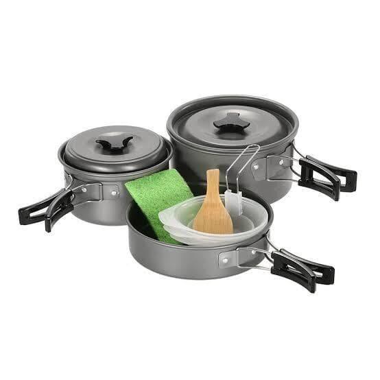 Alat Masak Kemping Camping Cooking Set Nesting DS-300 DS 300 DS300