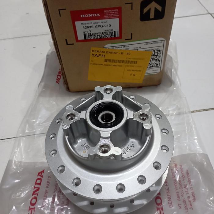 tromol belakang supra x 125 double disk ori. *
